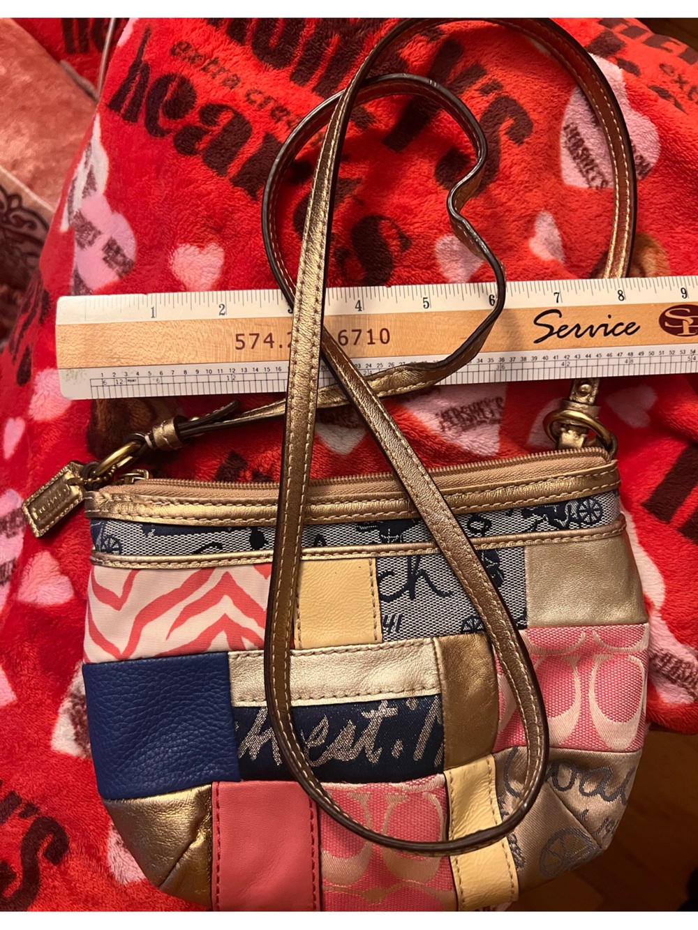 Coach Patchwork Crossbody Bag